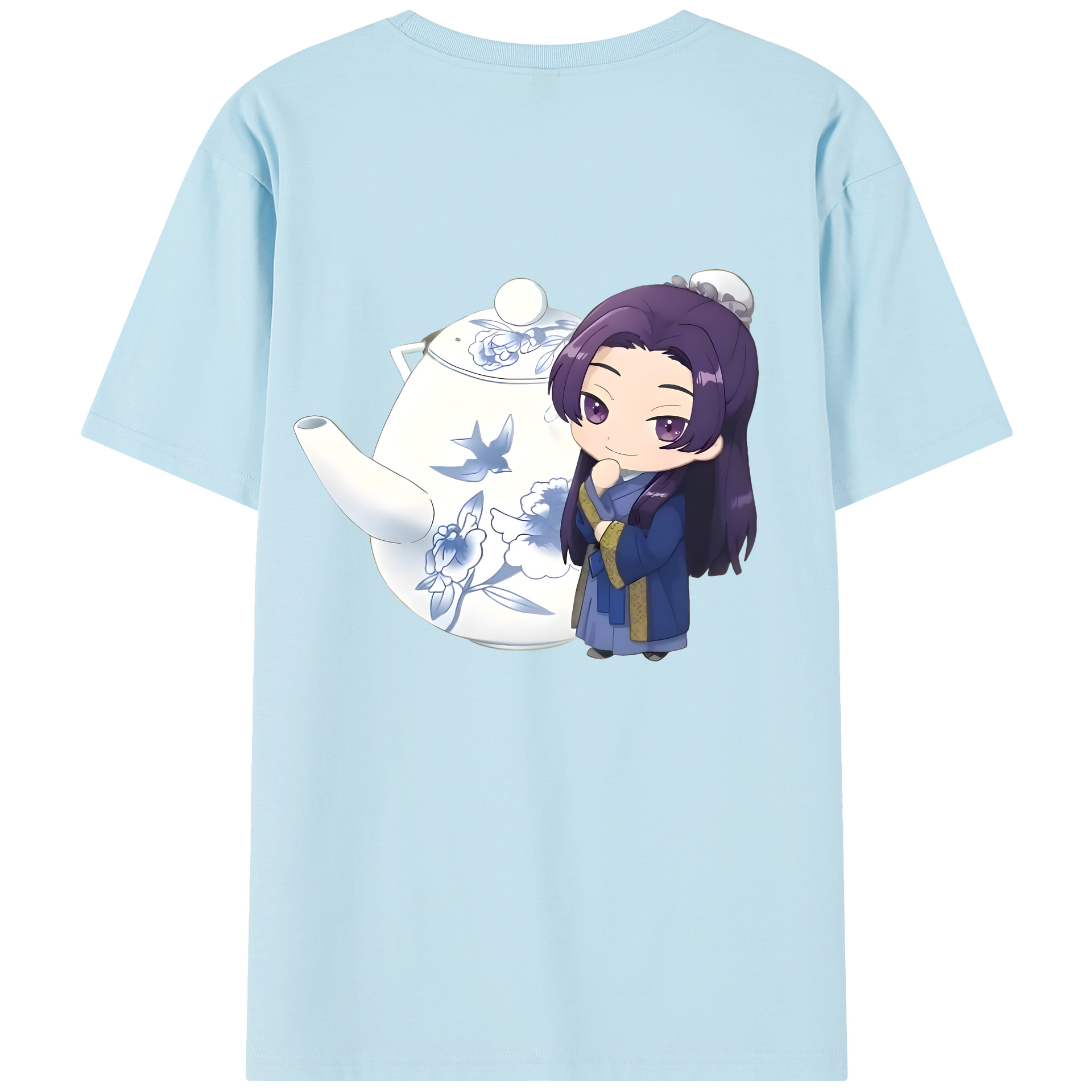 （画像用） 薬屋のひとりごと The Apothecary Diaries 綿100％半袖Tシャツ（背面プリント）